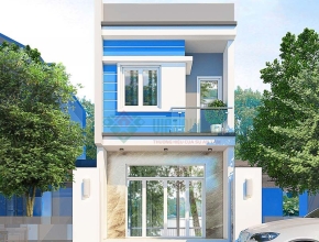 Top mẫu thiết kế nhà phố 2 tầng đẹp, hiện đại năm 2024-2025 