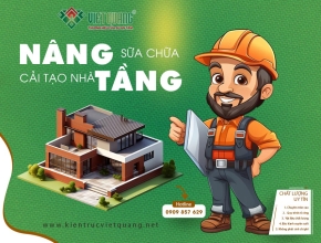 Đơn giá sửa chữa cải tạo nâng tầng nhà uy tín TP HCM năm 2025