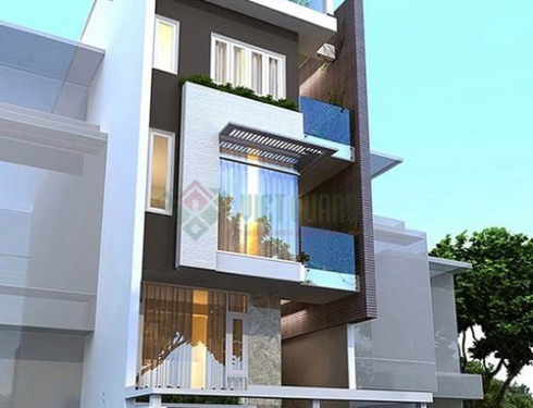 Những ý tưởng thiết kế nhà phố 3 tầng rưỡi diện tích 4,5x15m 